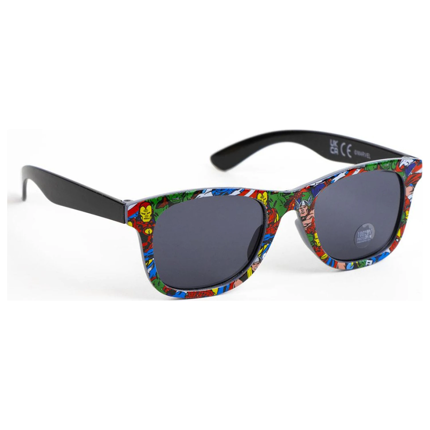 Avengers červené slnečné okuliare a súprava baseballovej čiapky produktová fotografia