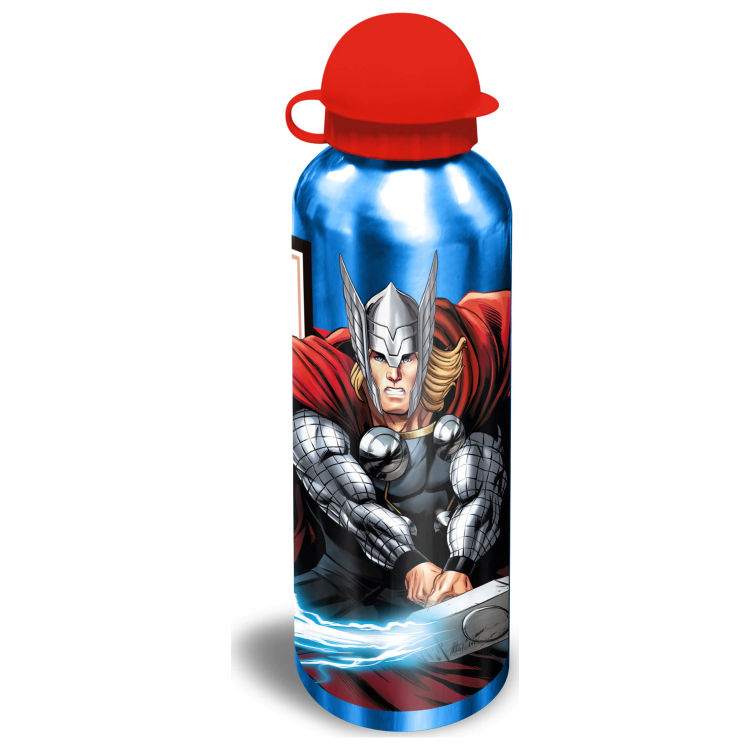 Avengers Team Spirit Thor hliníková fľaša na vodu s uzáverom na pitie 500 ml produktová fotografia