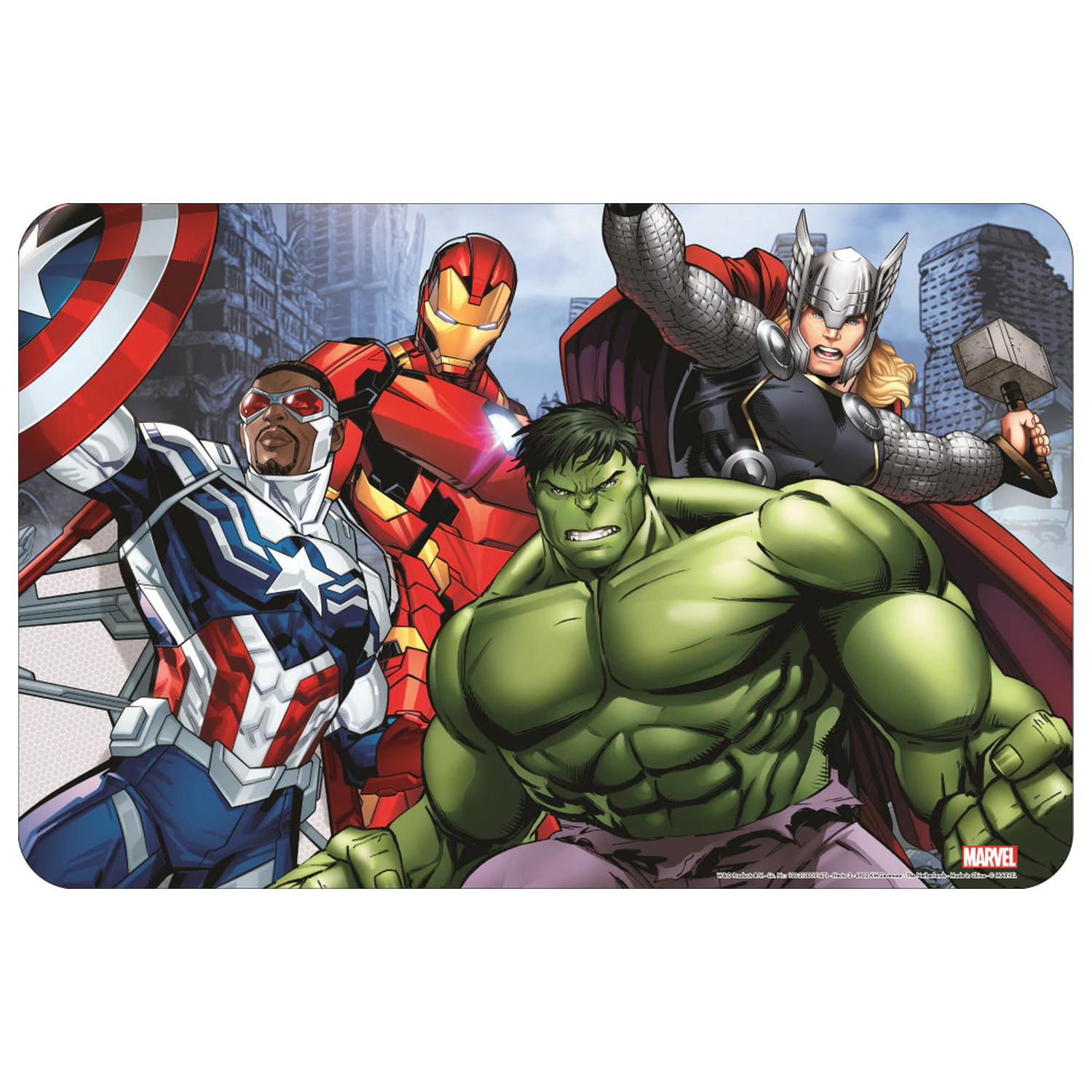 Avengers Team prestieranie 43x28 cm produktová fotografia