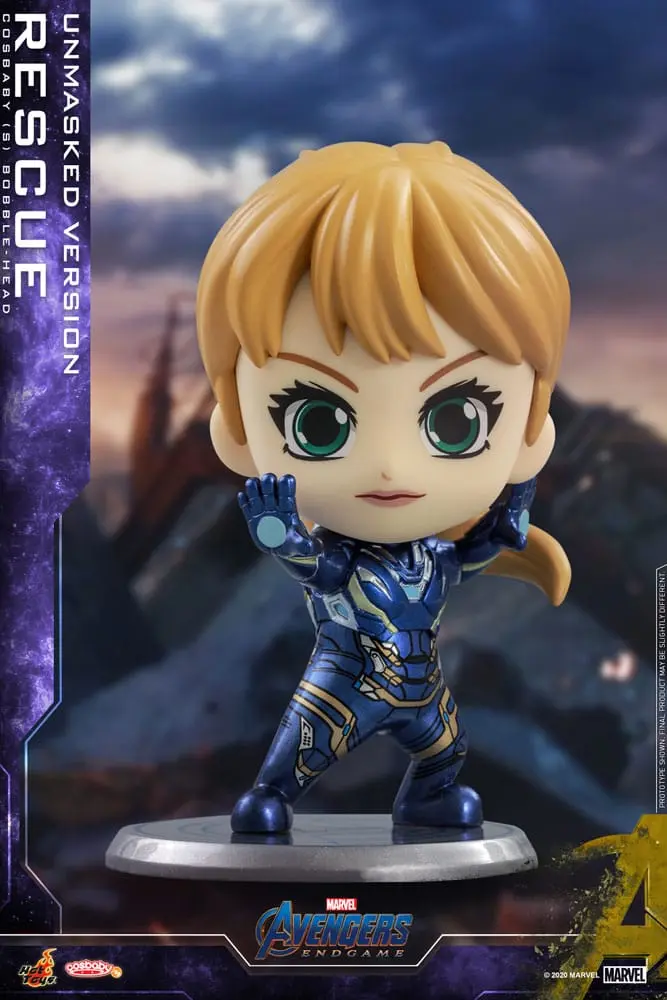 Avengers: Endgame Cosbaby (S) Mini figúrka Rescue (nem maszkírozott verzió) 10 cm termékfotó