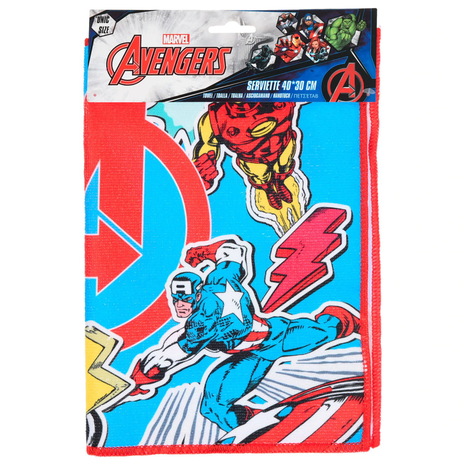 Avengers Vintage uterák na ruky, uterák na tvár, uterák produktová fotografia
