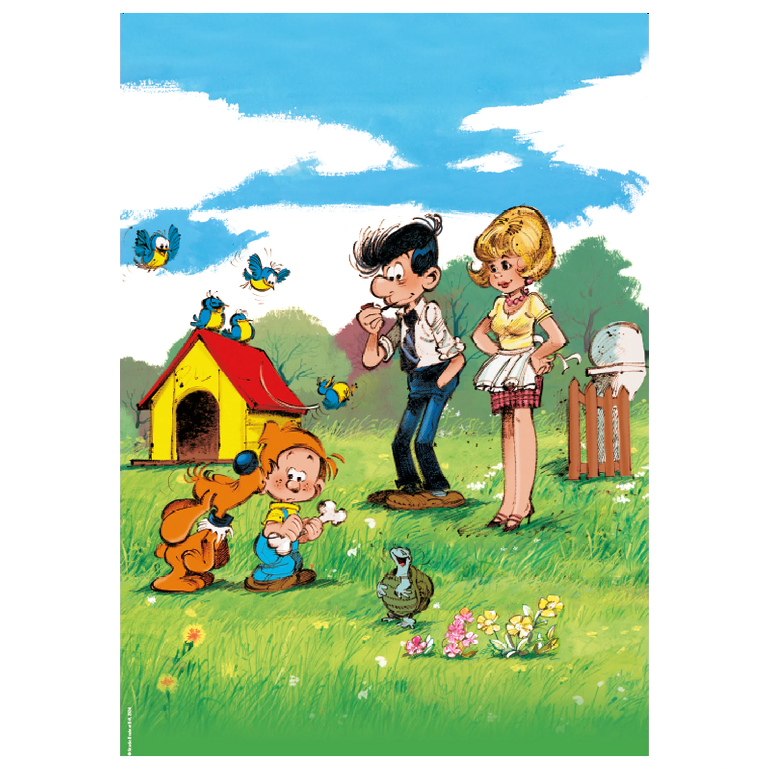 Boule et Bill Plagát + Puzzle 1000 ks produktová fotografia