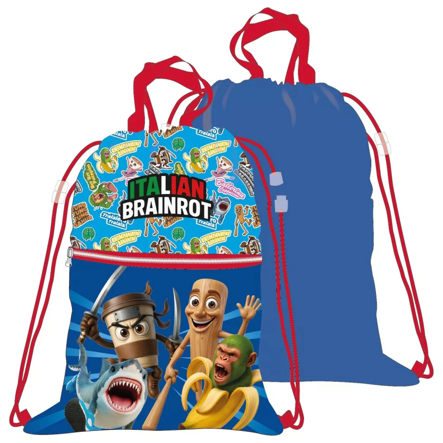 Brainrot Italian Deluxe športová taška, taška na telocvičňu 45 cm produktová fotografia