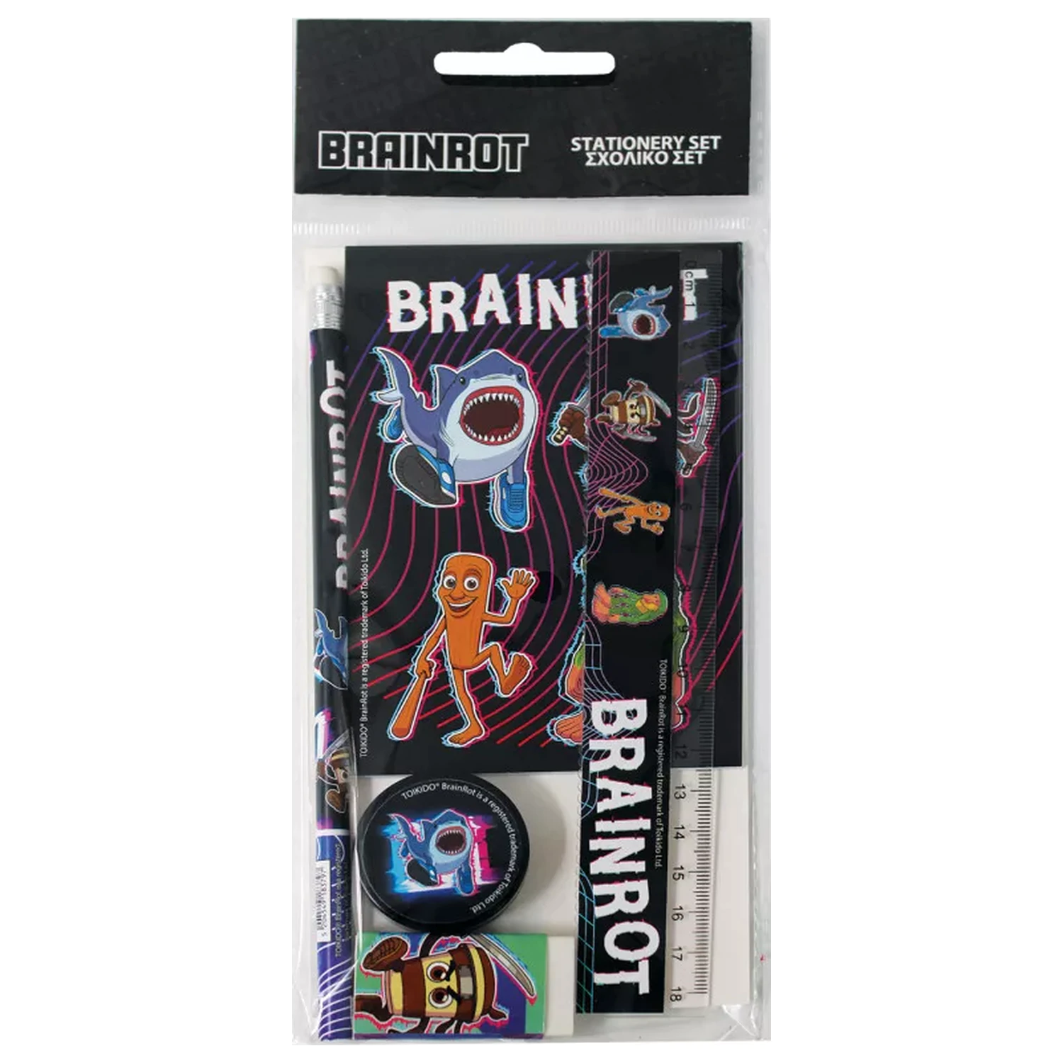Brainrot Vibes Súprava kancelárskych potrieb 5 kusov produktová fotografia