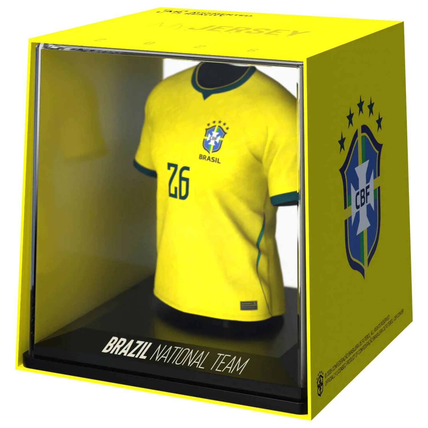 Brasil mini tričko figúrka produktová fotografia