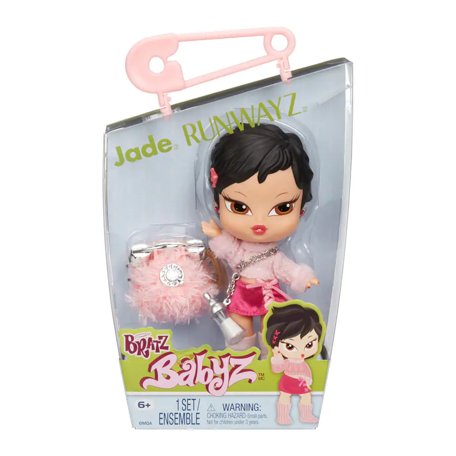 Bratz Babyz Runwayz Jade bábika produktová fotografia