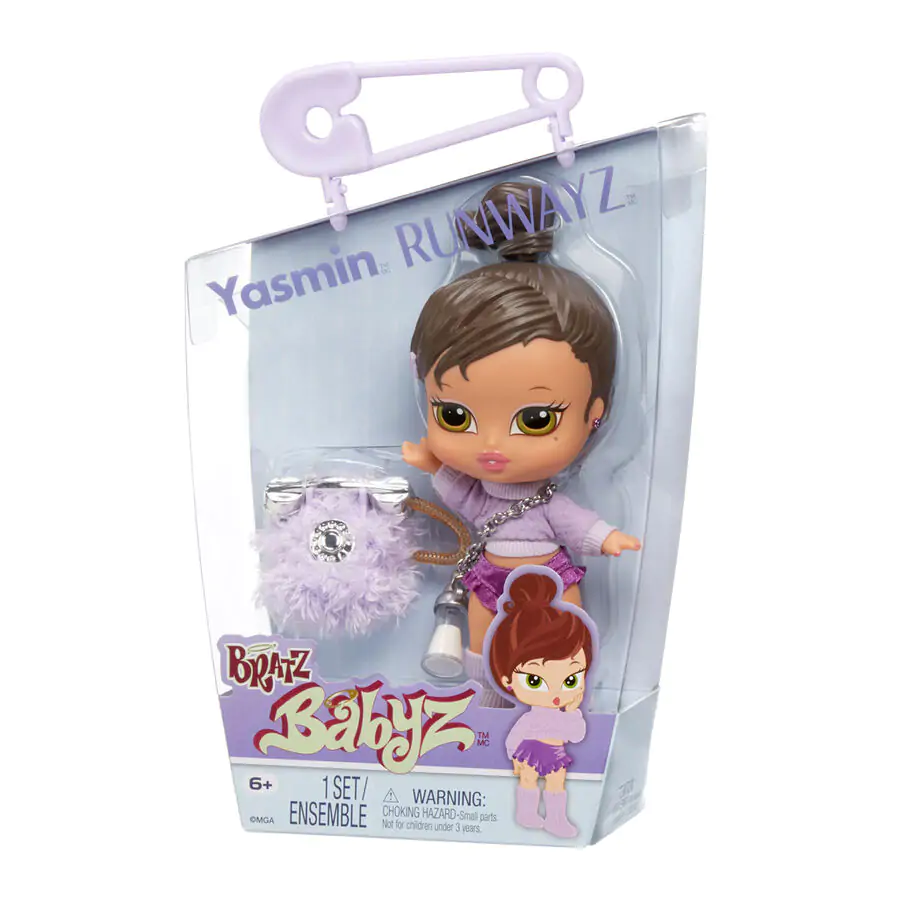 Bratz Babyz Runwayz Yasmin bábika produktová fotografia