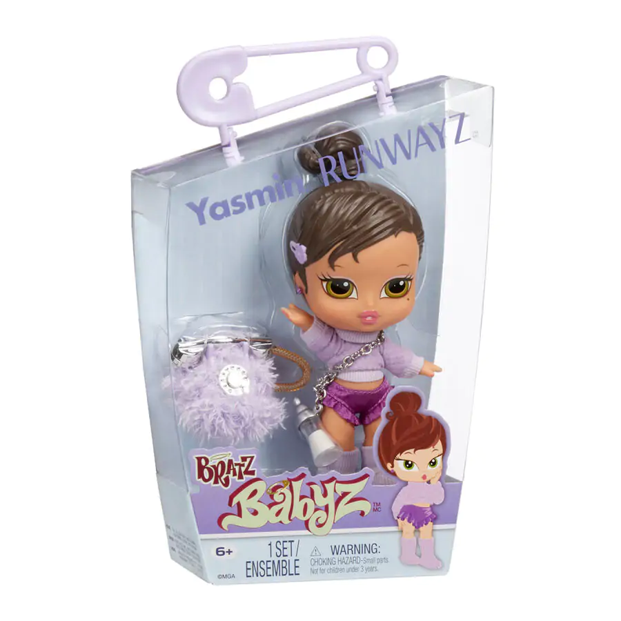 Bratz Babyz Runwayz Yasmin bábika produktová fotografia