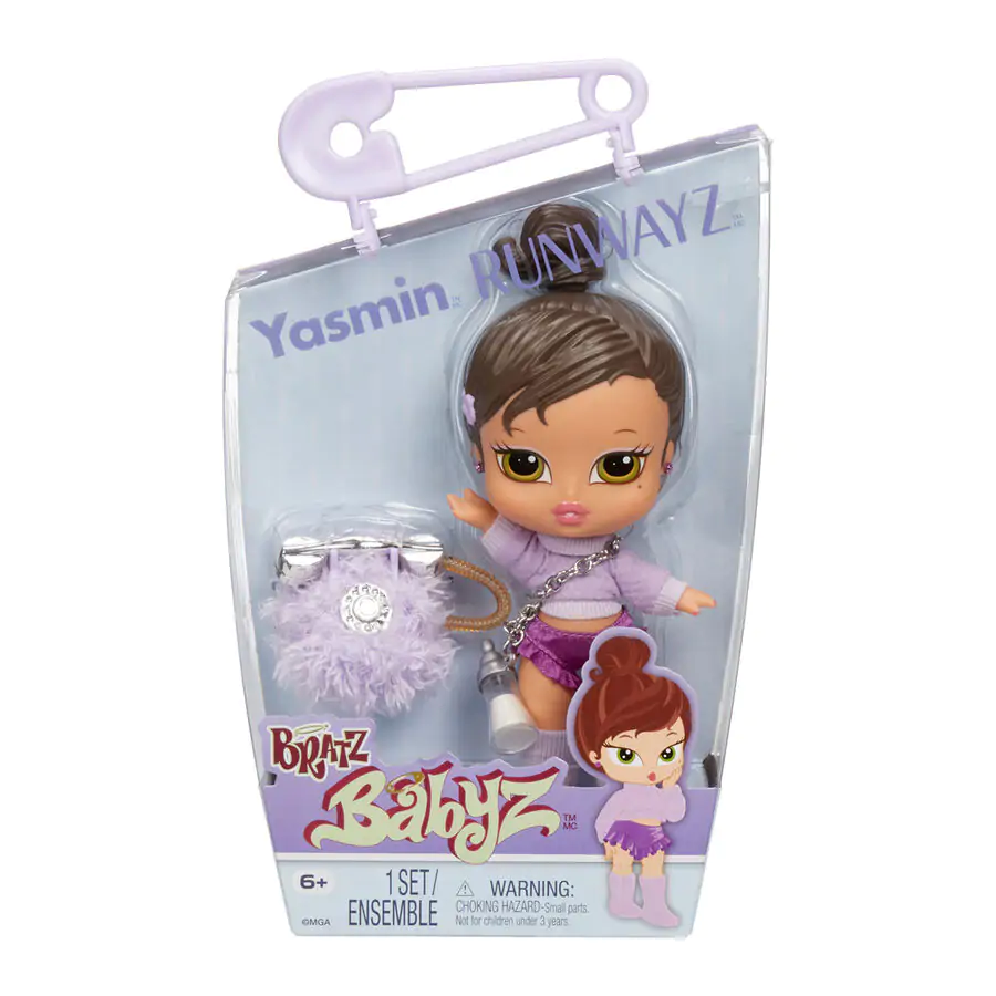 Bratz Babyz Runwayz Yasmin bábika produktová fotografia