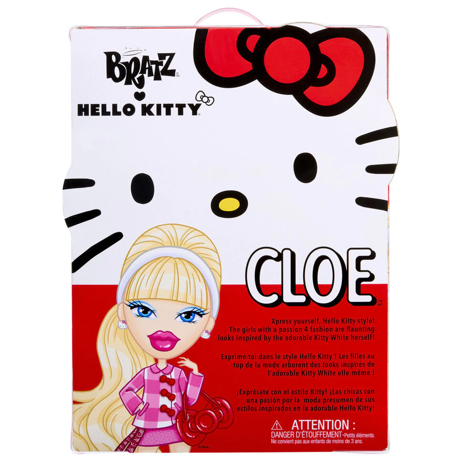 Bratz Hello Kitty Cloe bábika produktová fotografia