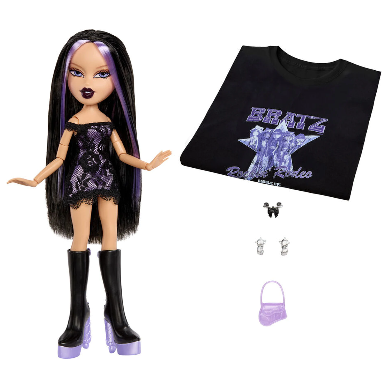 Bratz Stylin Birthday Jade bábika + tričko produktová fotografia