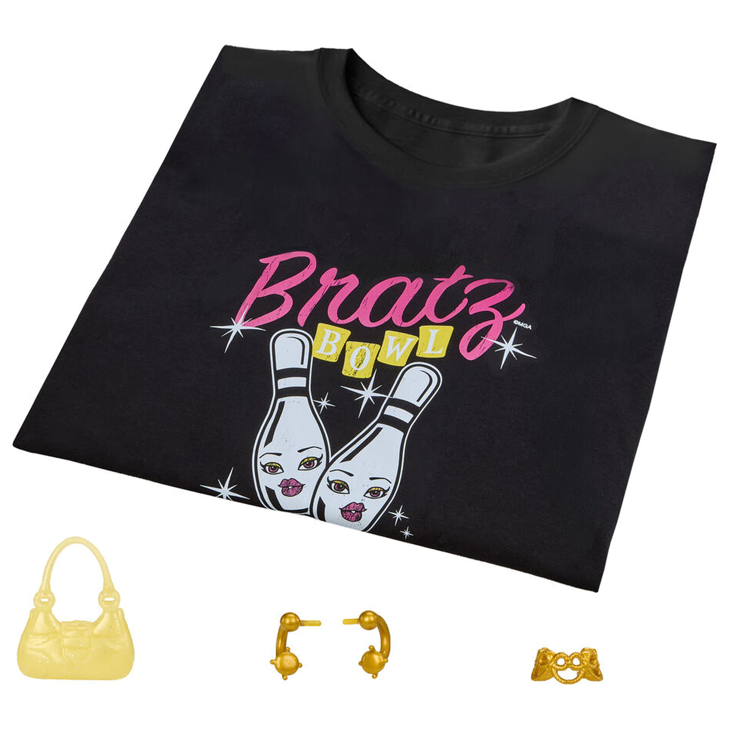 Bratz Stylin Birthday bábika Sasha + tričko produktová fotografia