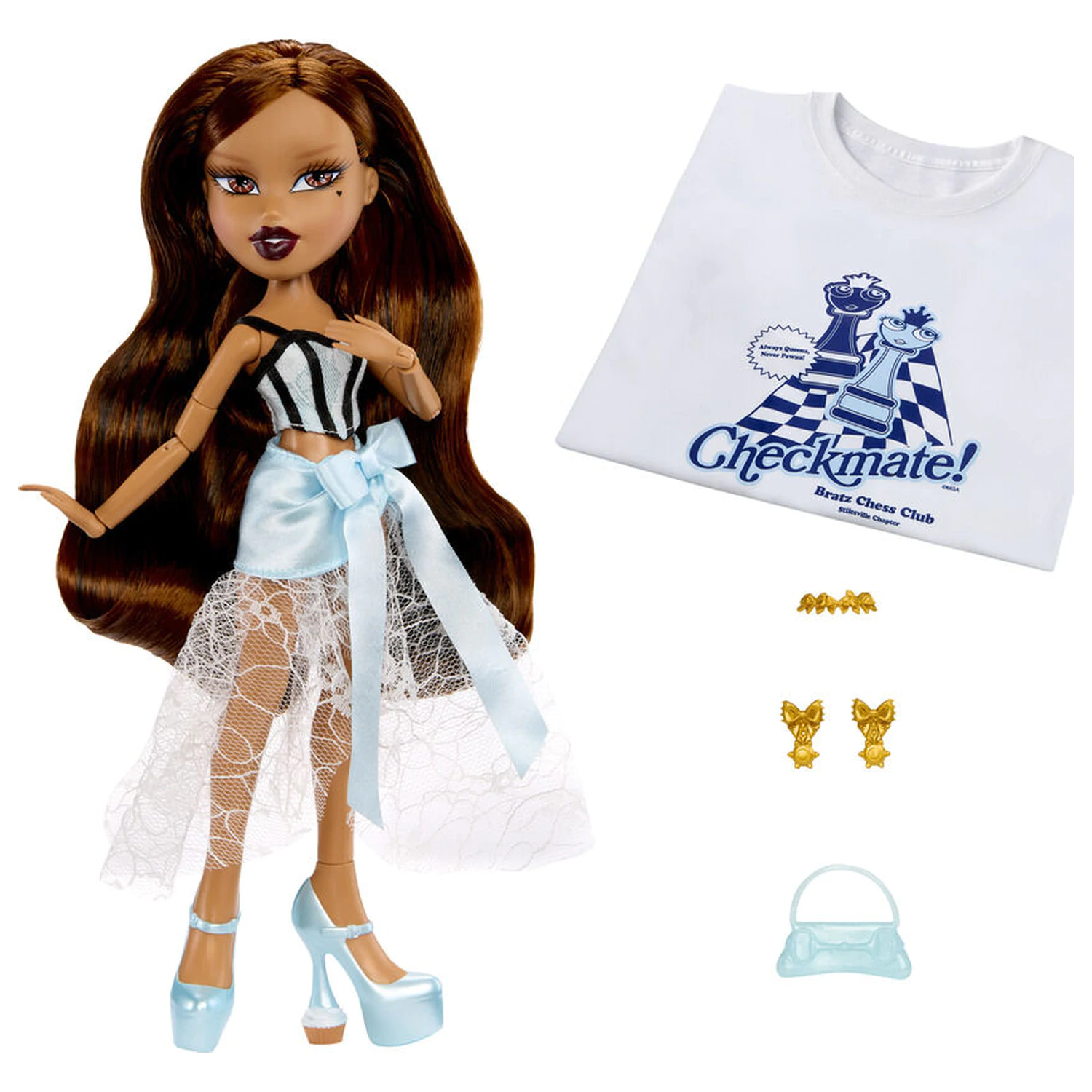 Bratz Stylin Birthday Yasmin bábika + tričko produktová fotografia