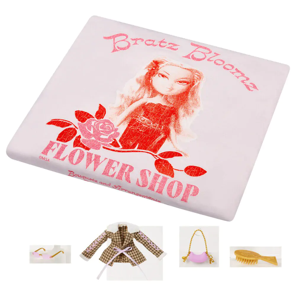 Bratz Stylin Yasmin bábika + tričko produktová fotografia