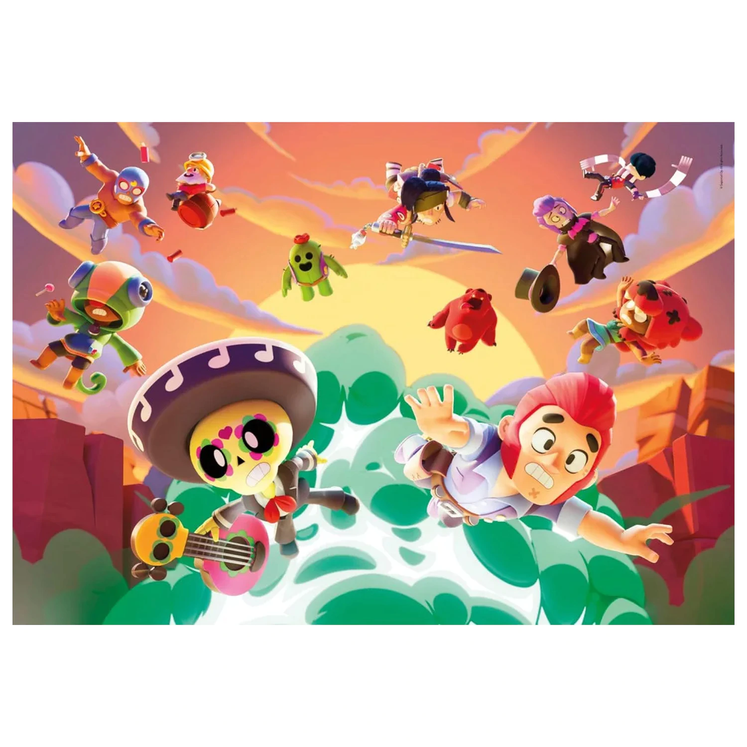 Brawl Stars Fly 180-dielne puzzle produktová fotografia