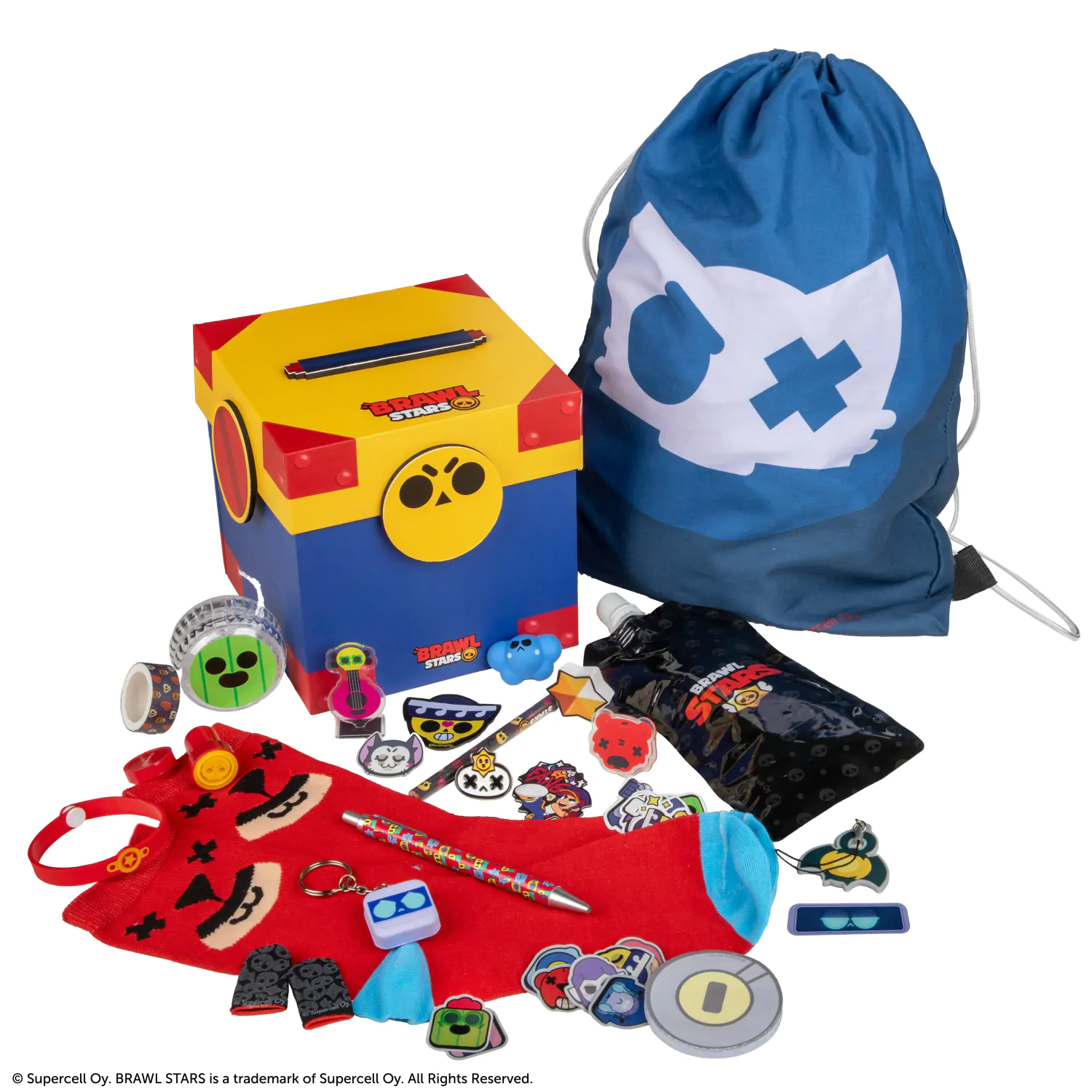 Brawl Stars Mega Box adventný kalendár nová edícia 2026 produktová fotografia