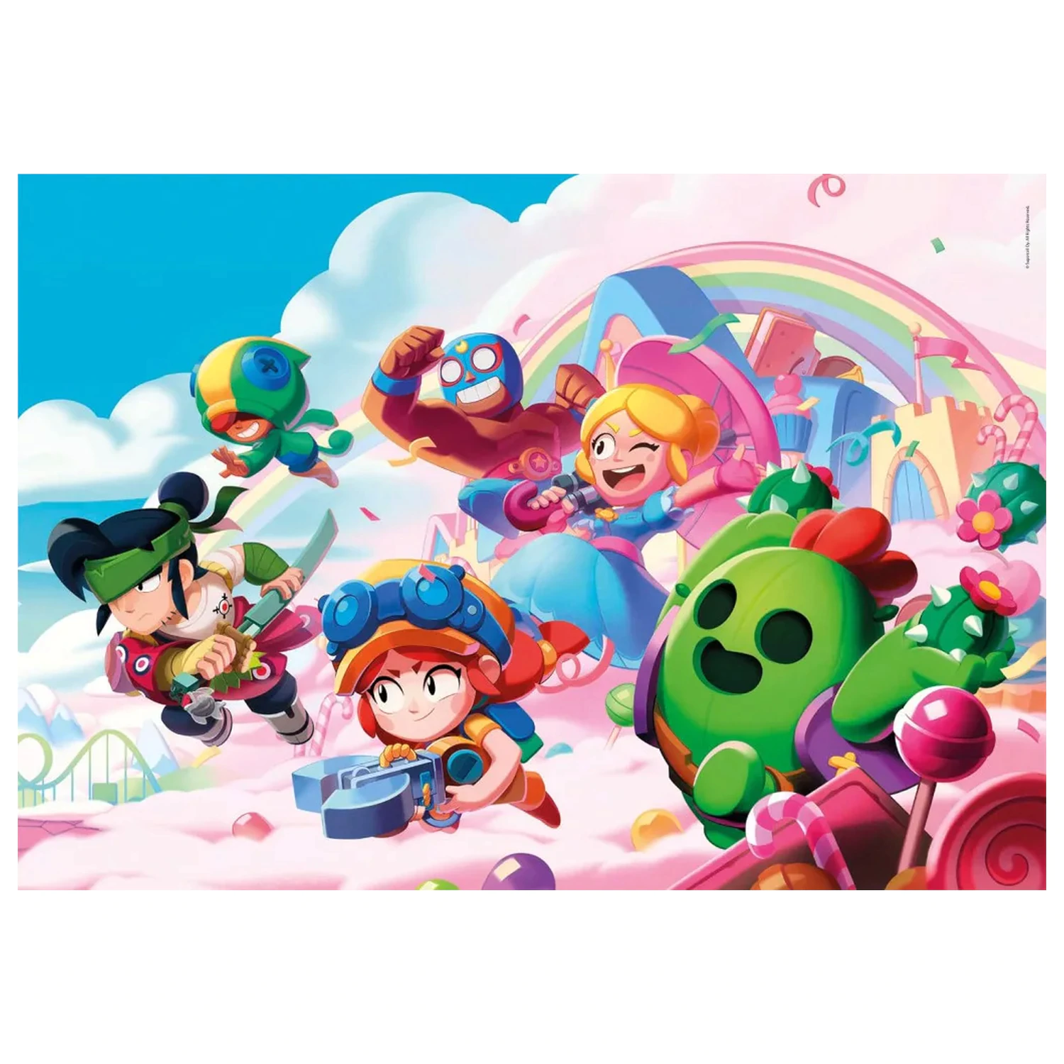 Brawl Stars Rainbow 180-dielne puzzle produktová fotografia