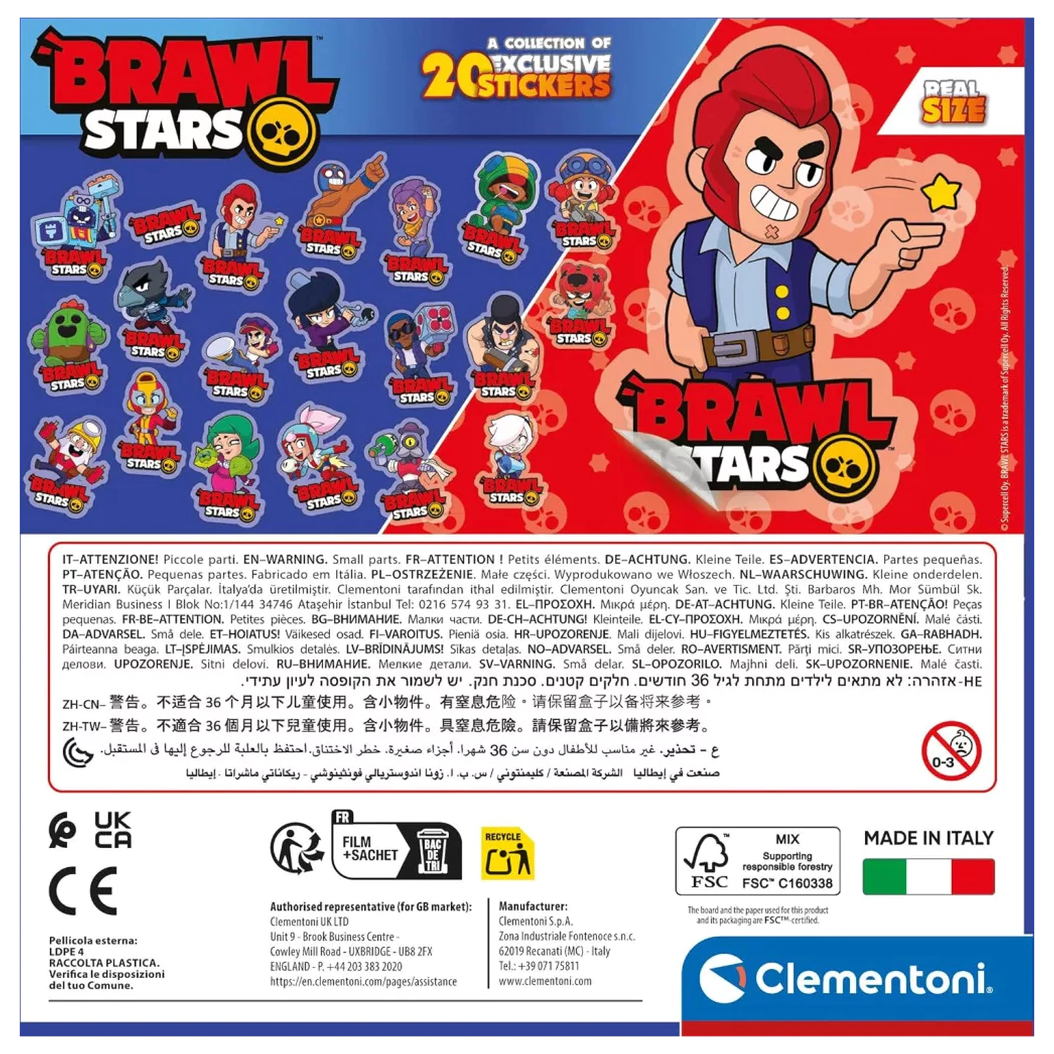 Brawl Stars Rainbow 180-dielne puzzle produktová fotografia