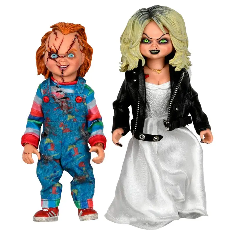 Bride of Chucky Clothed Action Figure 2-pack Chucky & Tiffany 14 cm termékfotó