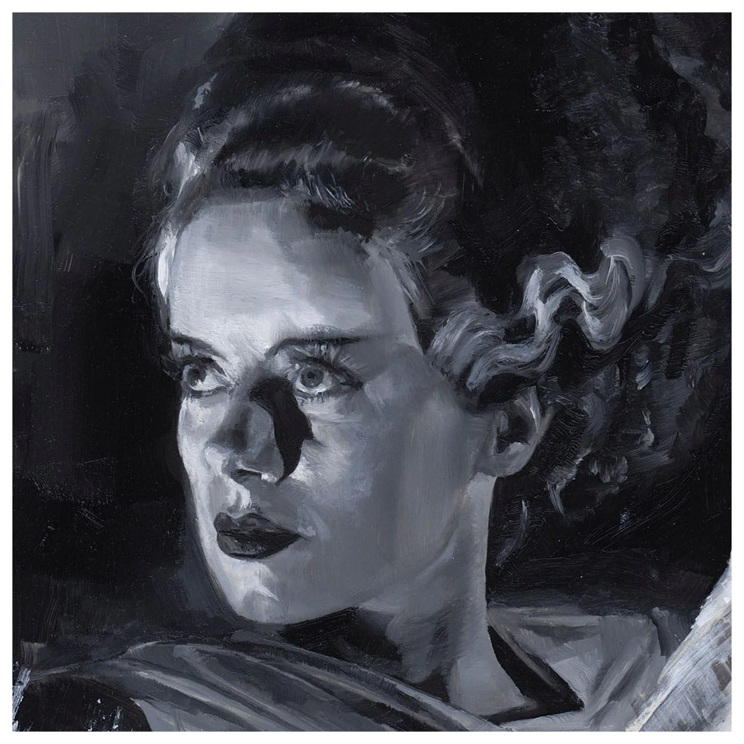 Bride of Frankenstein Art Print Bride of Frankenstein od Chris Valentine 41 x 31 cm - bez rámu produktová fotografia