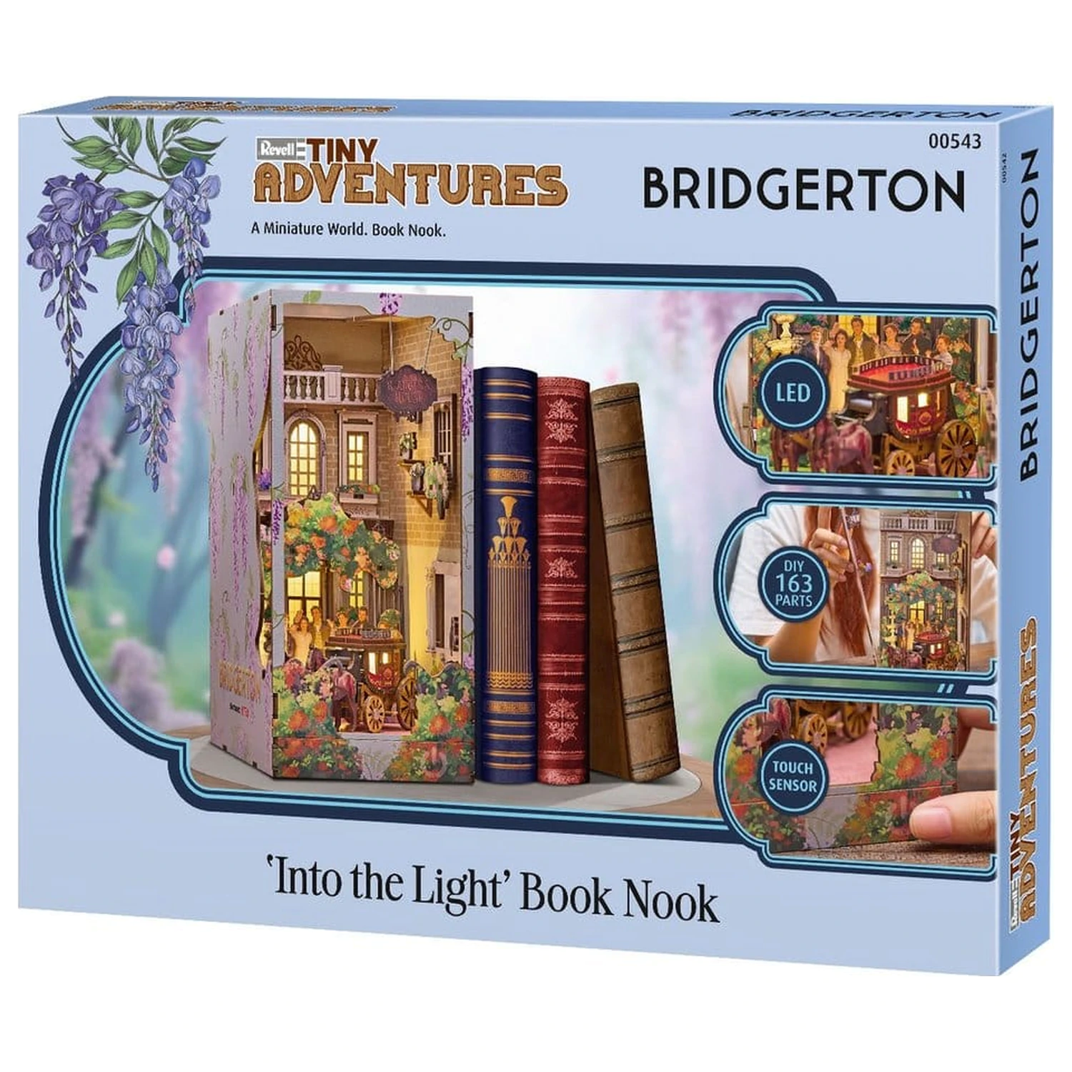 Bridgerton Tiny Adventures Knižný kútik Mini dioráma Into the Light 18 cm produktová fotografia