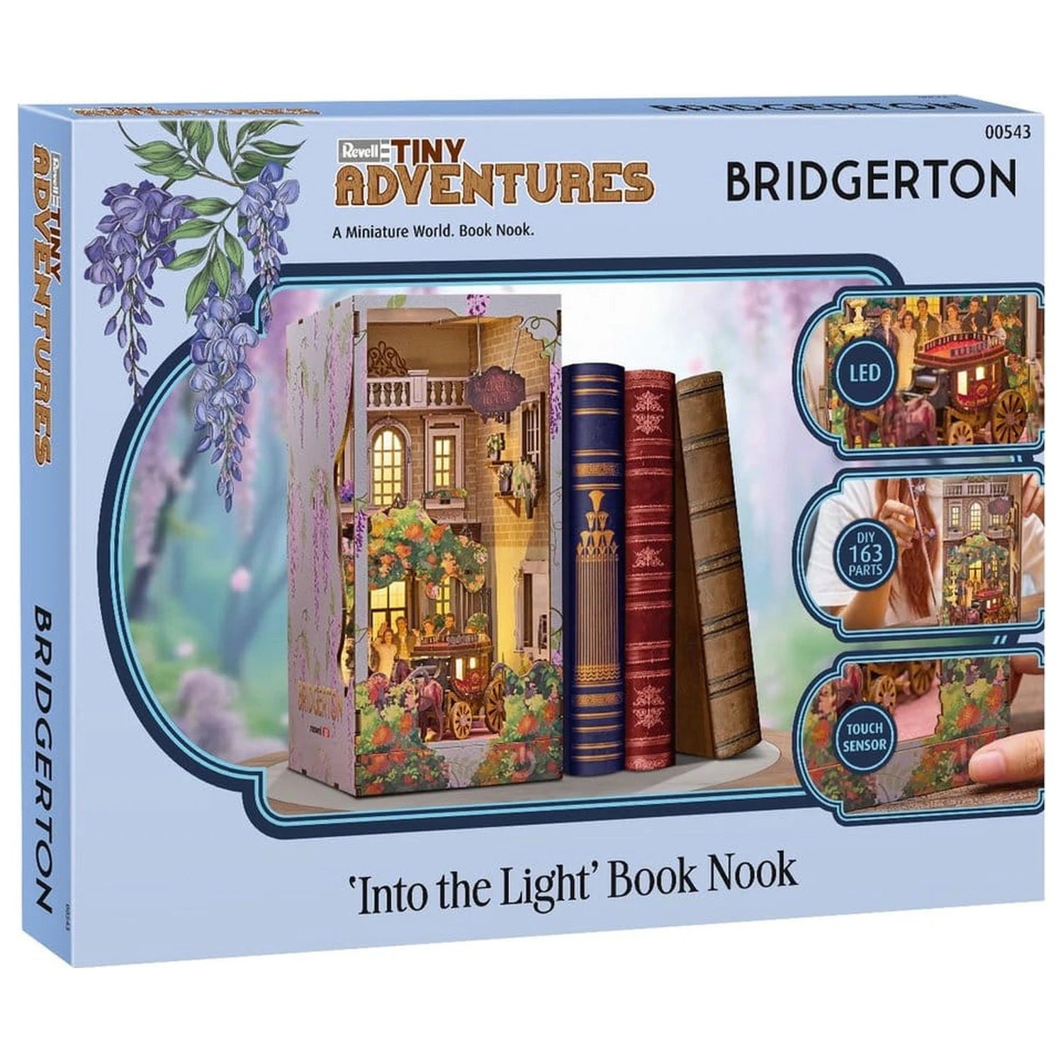 Bridgerton Tiny Adventures Knižný kútik Mini dioráma Into the Light 18 cm produktová fotografia