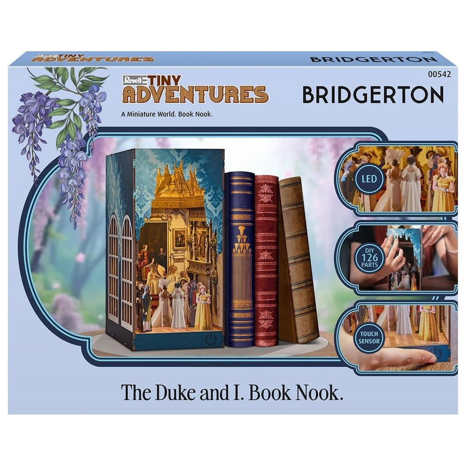 Bridgerton Tiny Adventures Book Nook Mini Dioráma The Duke and I 18 cm produktová fotografia