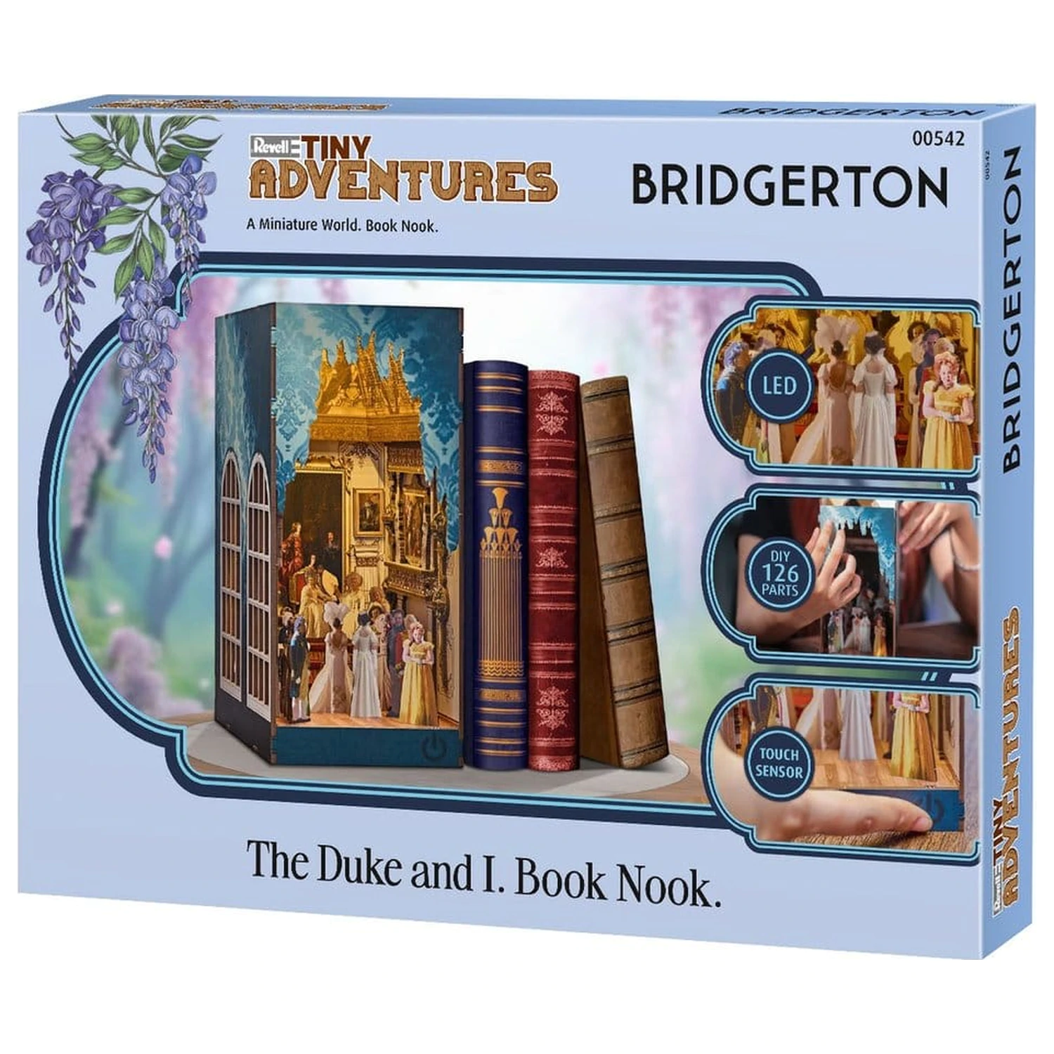 Bridgerton Tiny Adventures Book Nook Mini Dioráma The Duke and I 18 cm produktová fotografia