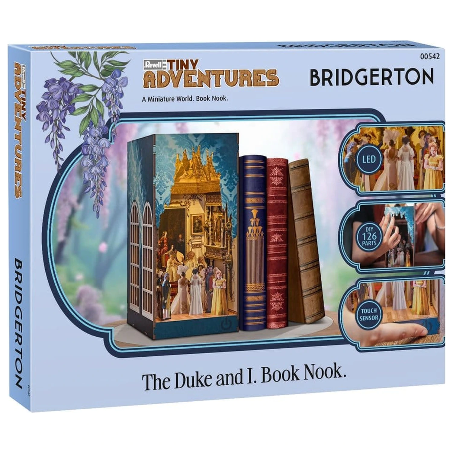 Bridgerton Tiny Adventures Book Nook Mini Dioráma The Duke and I 18 cm produktová fotografia