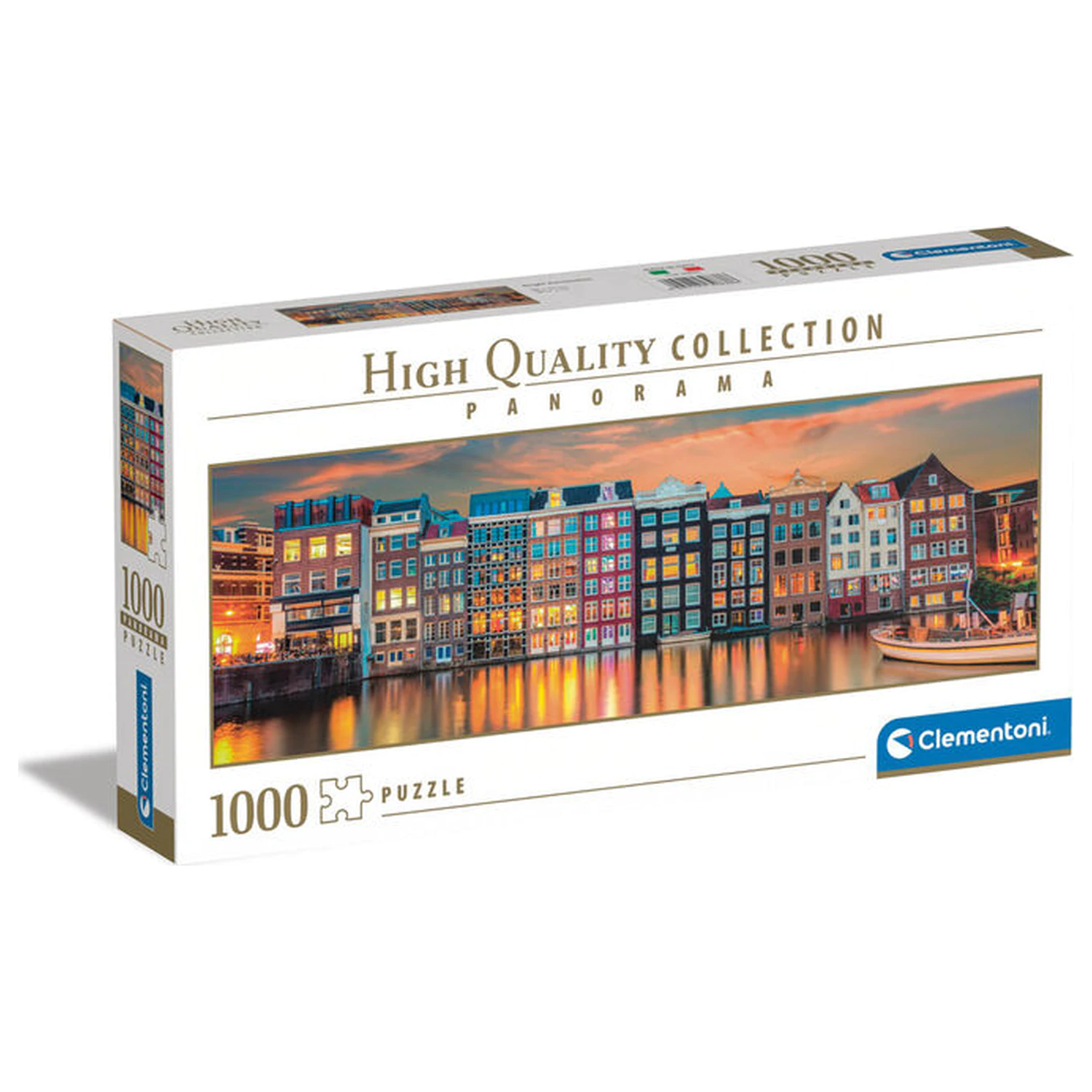 Bright Amsterdam puzzle 1000 ks produktová fotografia