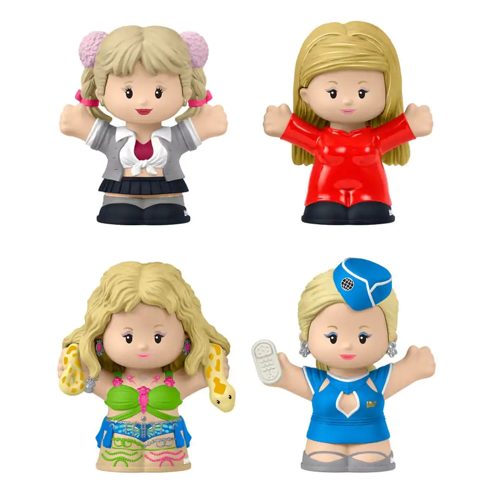 Britney Spears Fisher-Price Little People Collector Mini figúrky 4-Pack 7 cm produktová fotografia