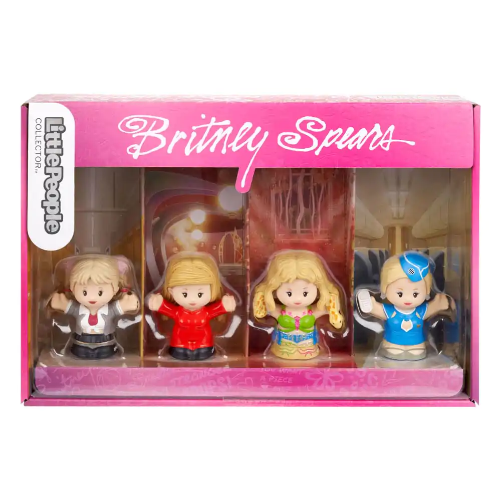 Britney Spears Fisher-Price Little People Collector Mini figúrky 4-Pack 7 cm produktová fotografia