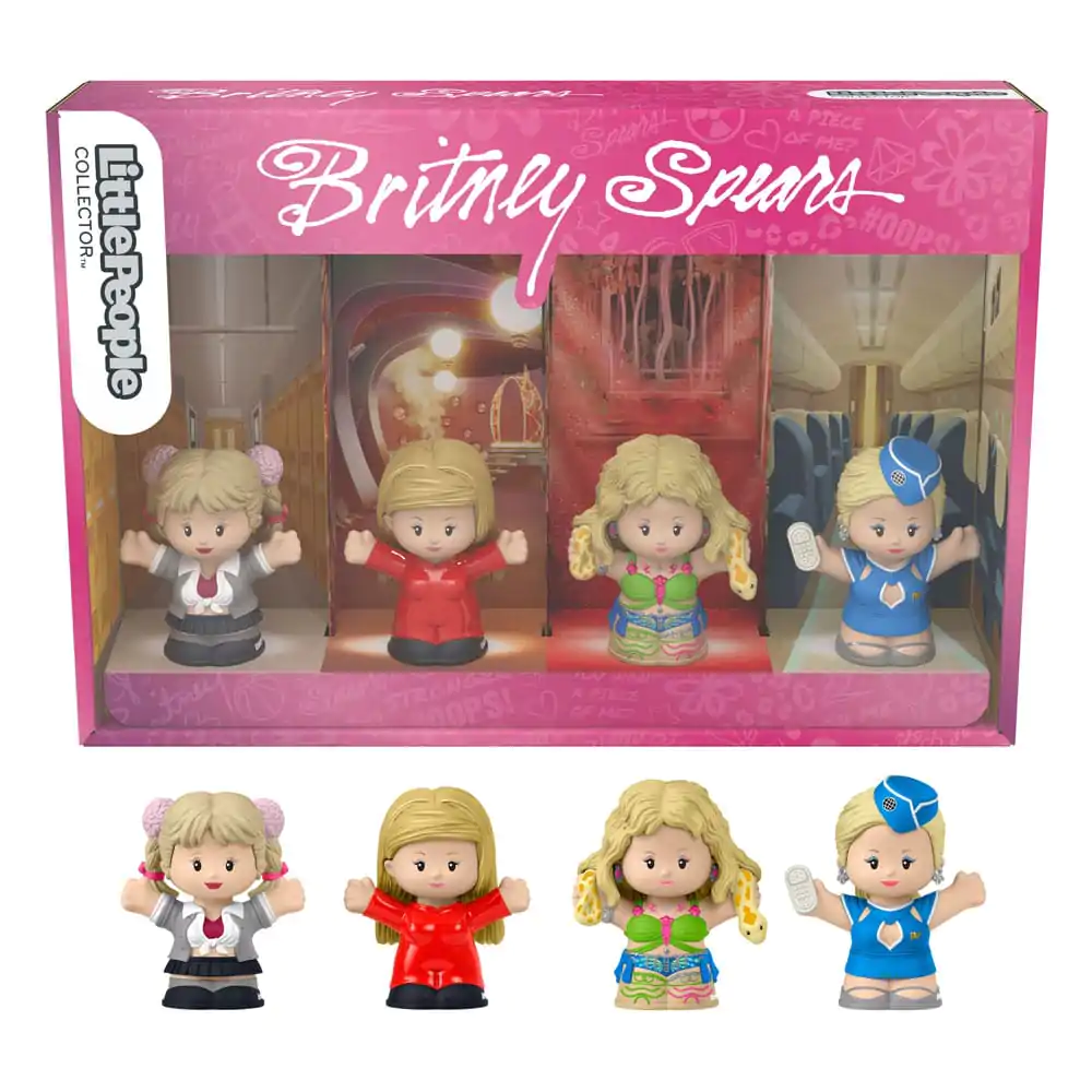 Britney Spears Fisher-Price Little People Collector Mini figúrky 4-Pack 7 cm produktová fotografia