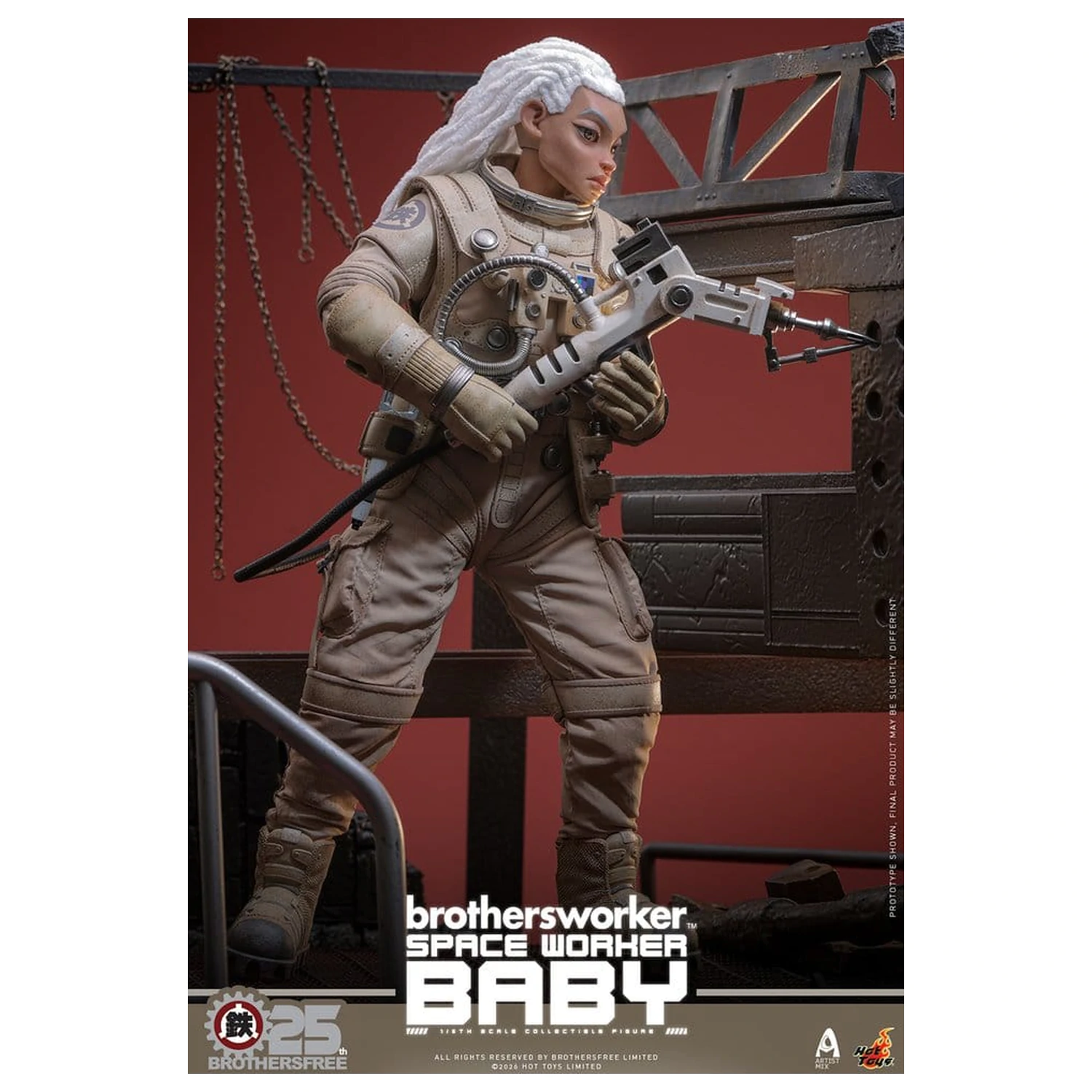 Brothersfree 1/6 akčná figúrka Space Worker Baby (Brothersfree 25th Version) 28 cm produktová fotografia
