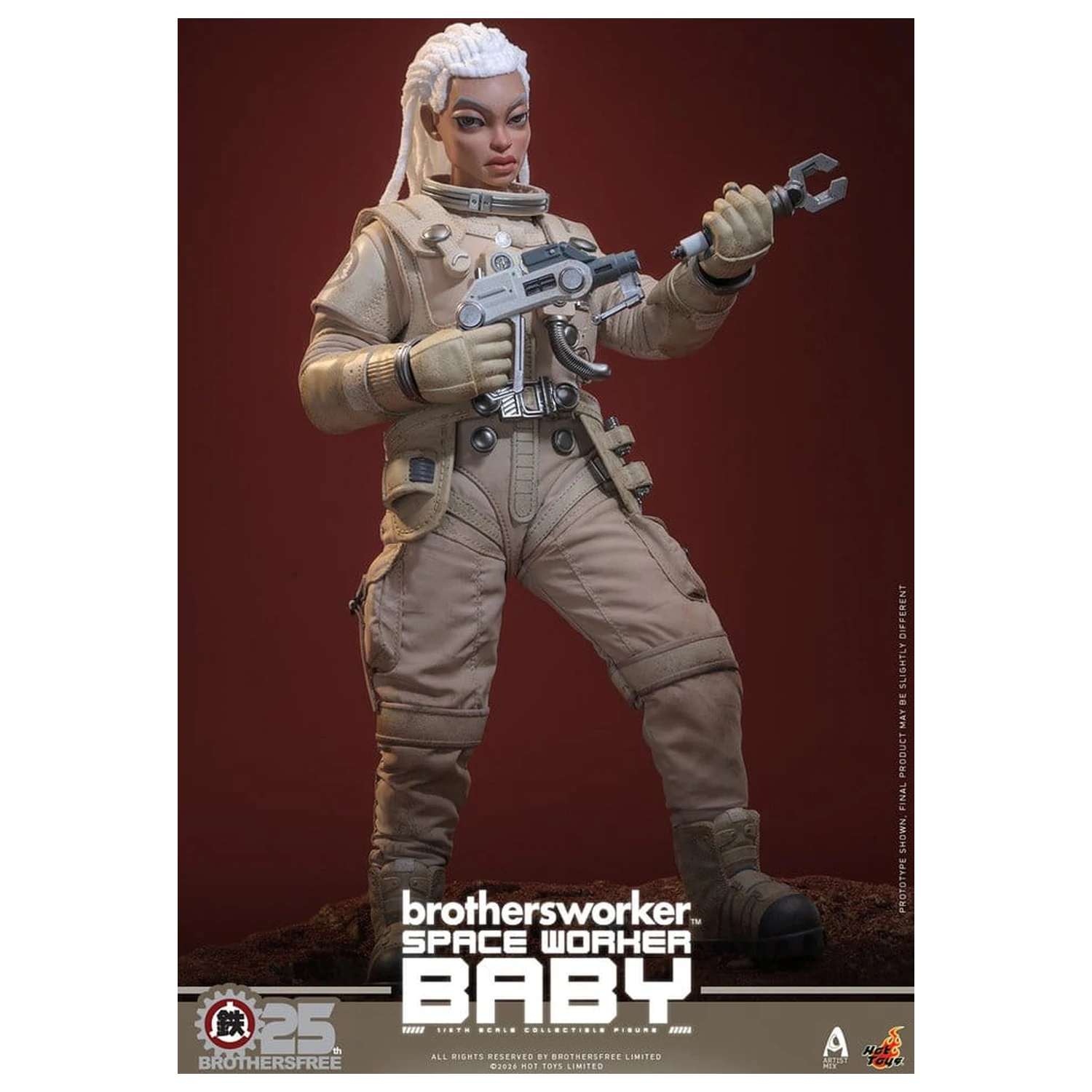 Brothersfree 1/6 akčná figúrka Space Worker Baby (Brothersfree 25th Version) 28 cm produktová fotografia