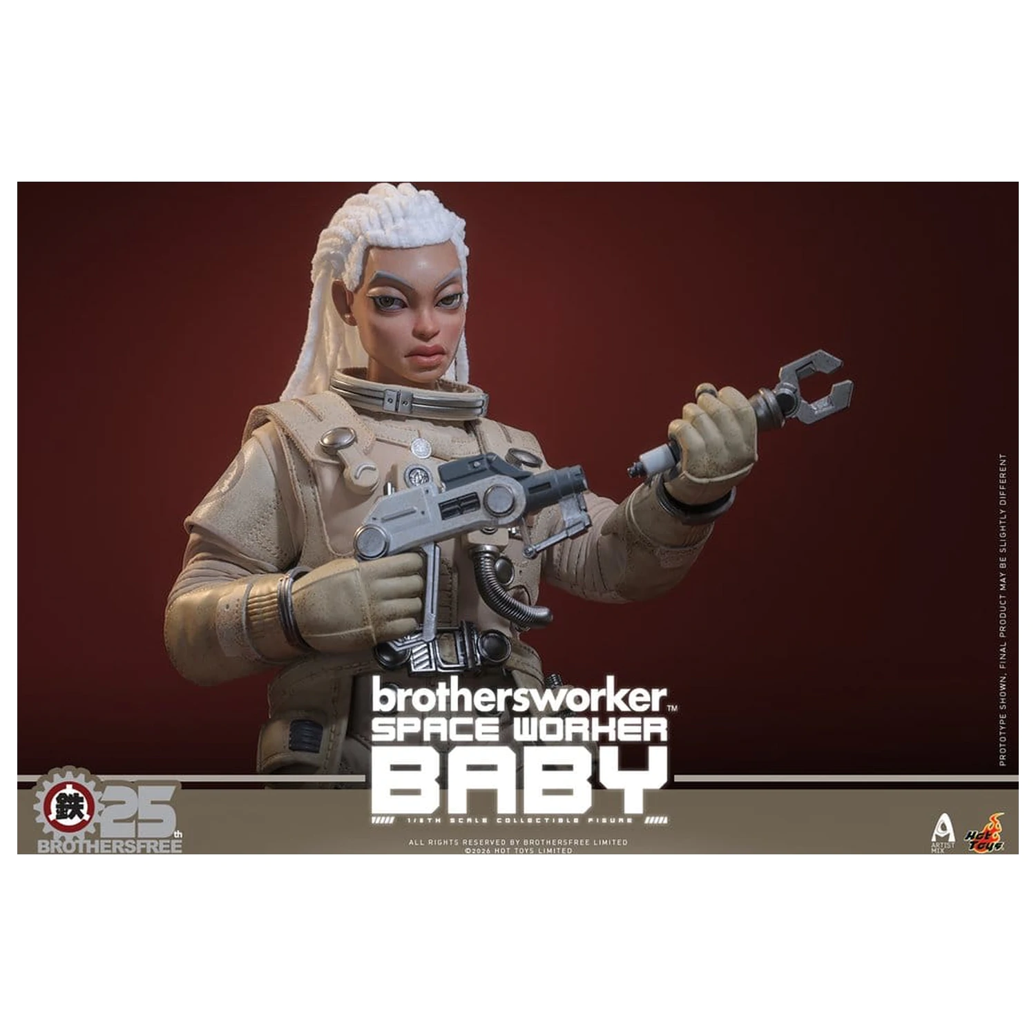 Brothersfree 1/6 akčná figúrka Space Worker Baby (Brothersfree 25th Version) 28 cm produktová fotografia