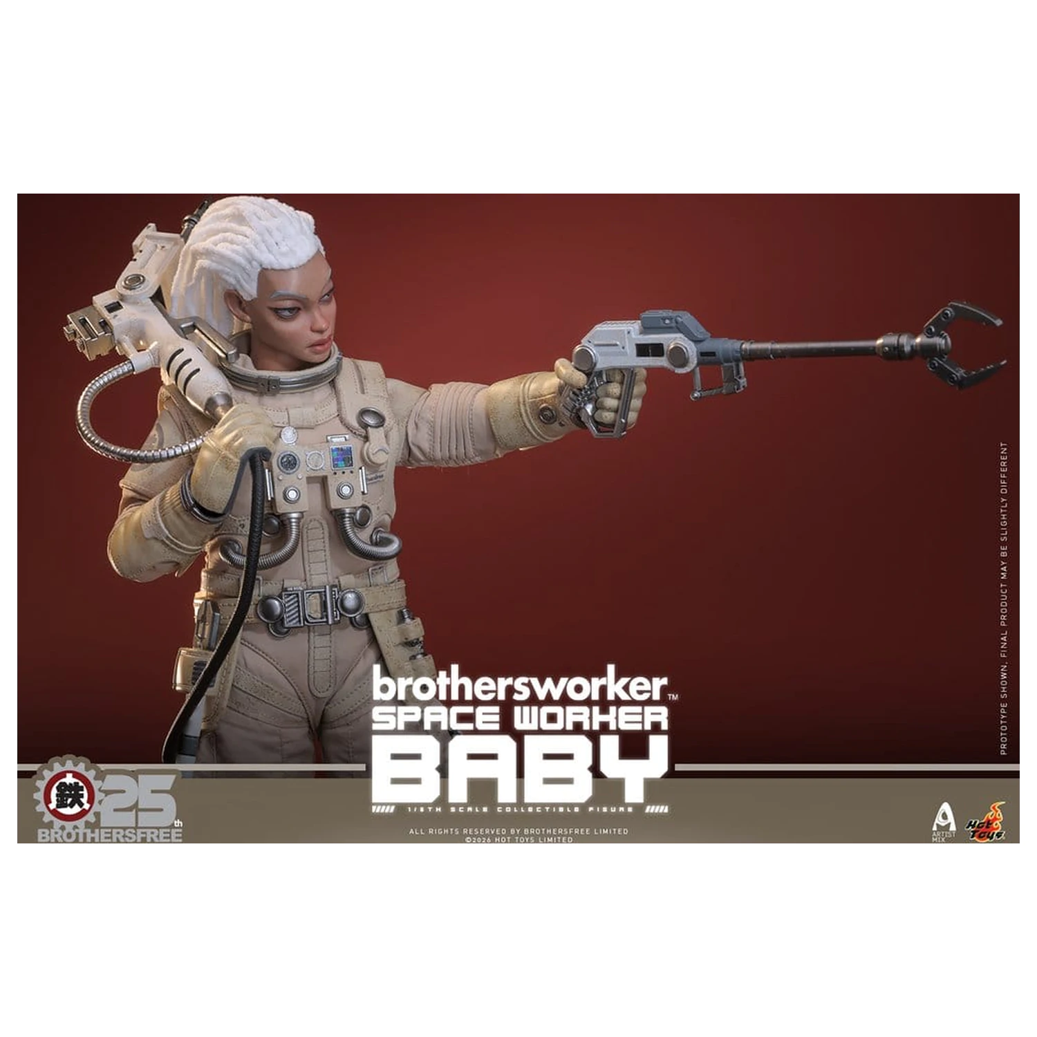 Brothersfree 1/6 akčná figúrka Space Worker Baby (Brothersfree 25th Version) 28 cm produktová fotografia