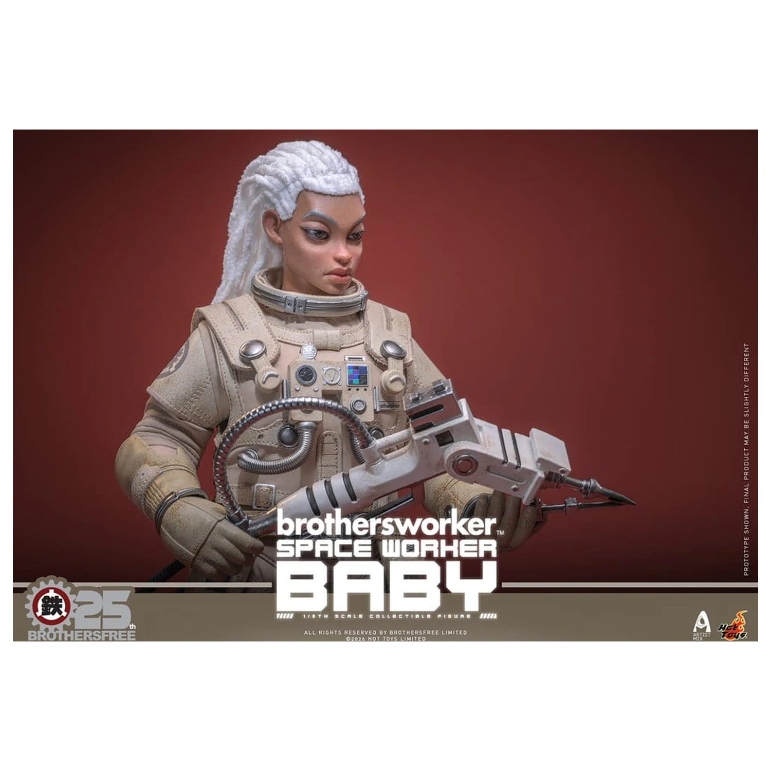 Brothersfree 1/6 akčná figúrka Space Worker Baby (Brothersfree 25th Version) 28 cm produktová fotografia