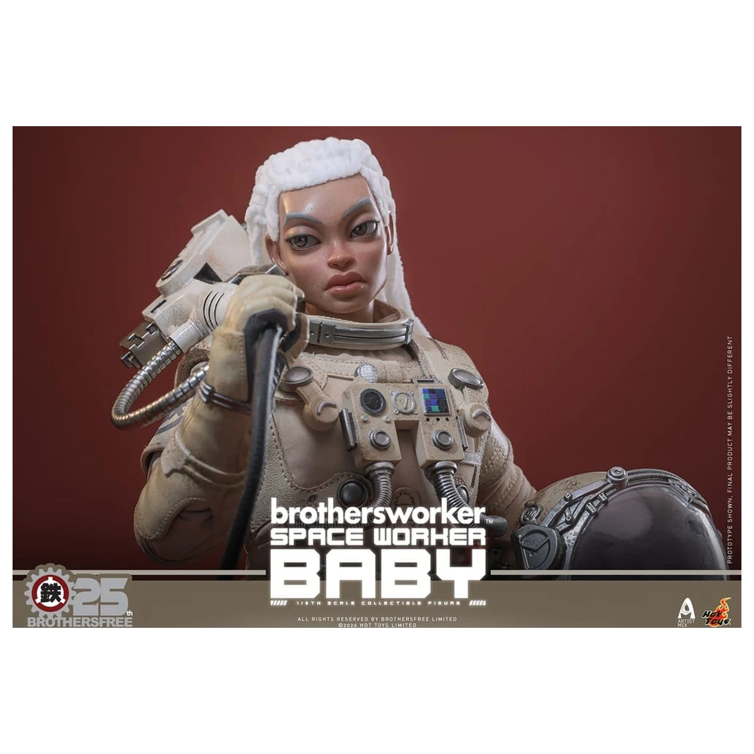 Brothersfree 1/6 akčná figúrka Space Worker Baby (Brothersfree 25th Version) 28 cm produktová fotografia