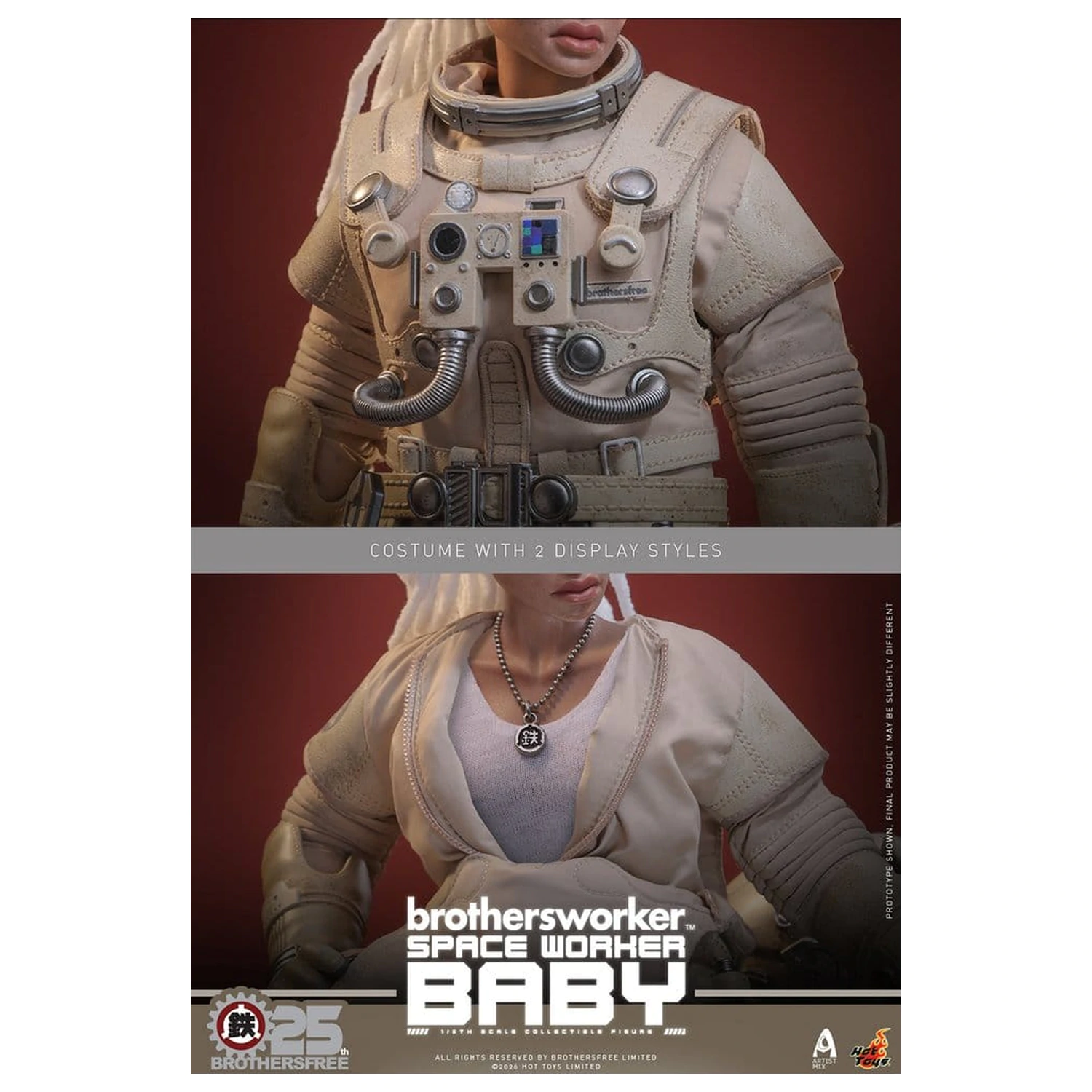 Brothersfree 1/6 akčná figúrka Space Worker Baby (Brothersfree 25th Version) 28 cm produktová fotografia
