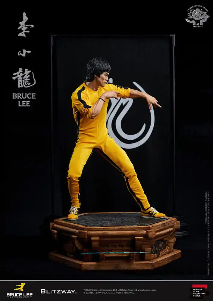 Socha Bruce Lee 1/4 50th Anniversary Tribute 55 cm produktová fotografia