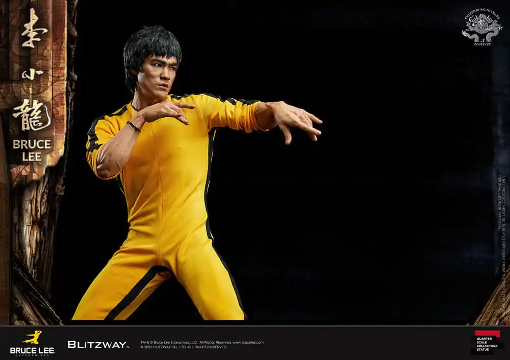 Socha Bruce Lee 1/4 50th Anniversary Tribute 55 cm produktová fotografia