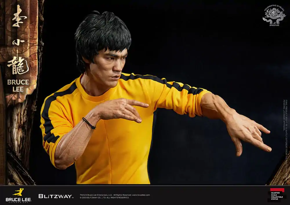 Socha Bruce Lee 1/4 50th Anniversary Tribute 55 cm produktová fotografia