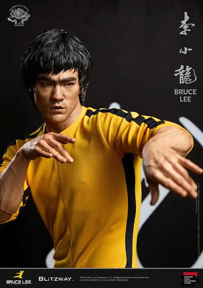 Socha Bruce Lee 1/4 50th Anniversary Tribute 55 cm produktová fotografia