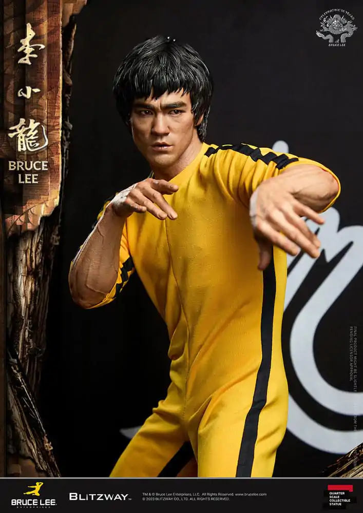 Socha Bruce Lee 1/4 50th Anniversary Tribute 55 cm produktová fotografia