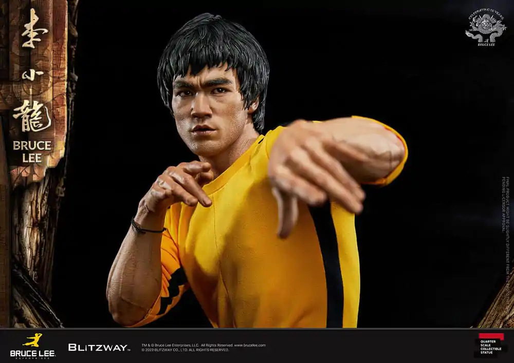 Socha Bruce Lee 1/4 50th Anniversary Tribute 55 cm produktová fotografia