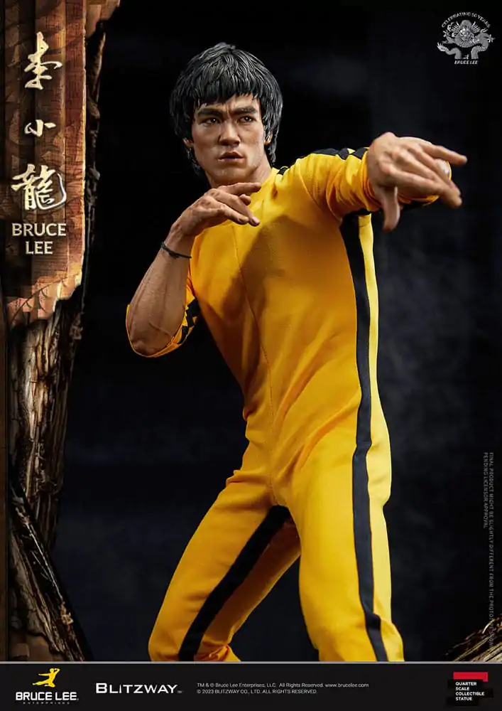 Socha Bruce Lee 1/4 50th Anniversary Tribute 55 cm produktová fotografia