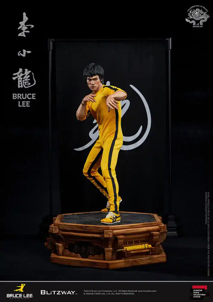 Socha Bruce Lee 1/4 50th Anniversary Tribute 55 cm produktová fotografia
