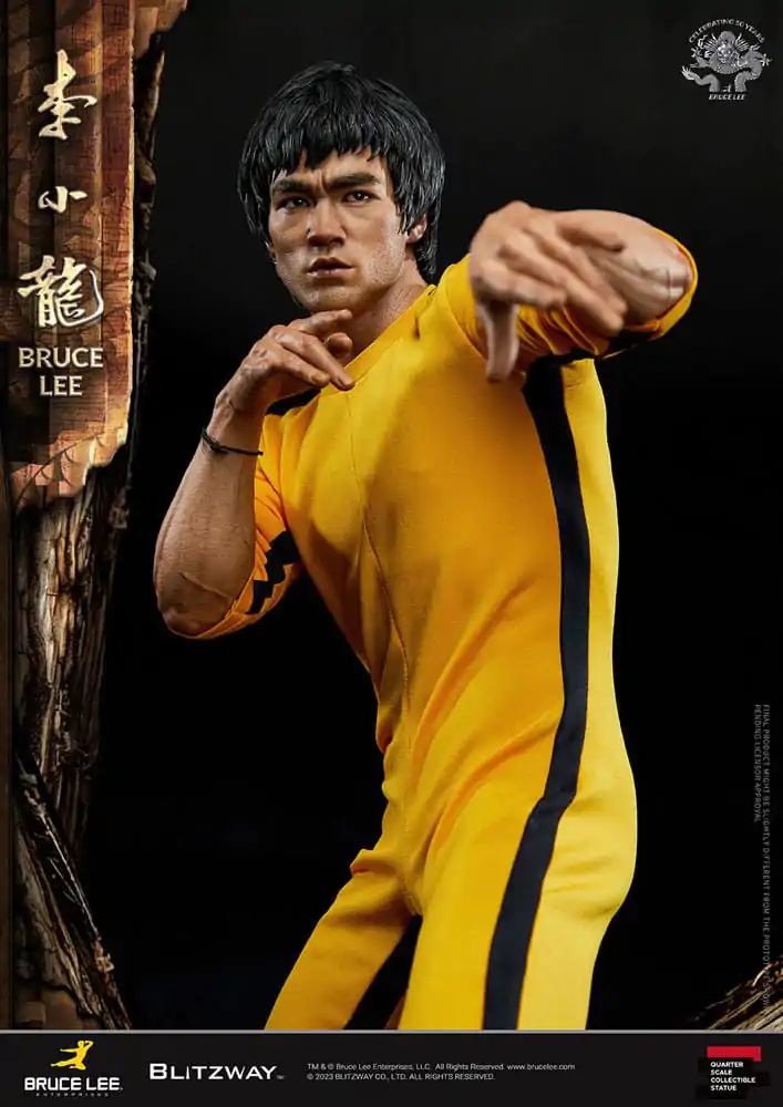 Socha Bruce Lee 1/4 50th Anniversary Tribute 55 cm produktová fotografia