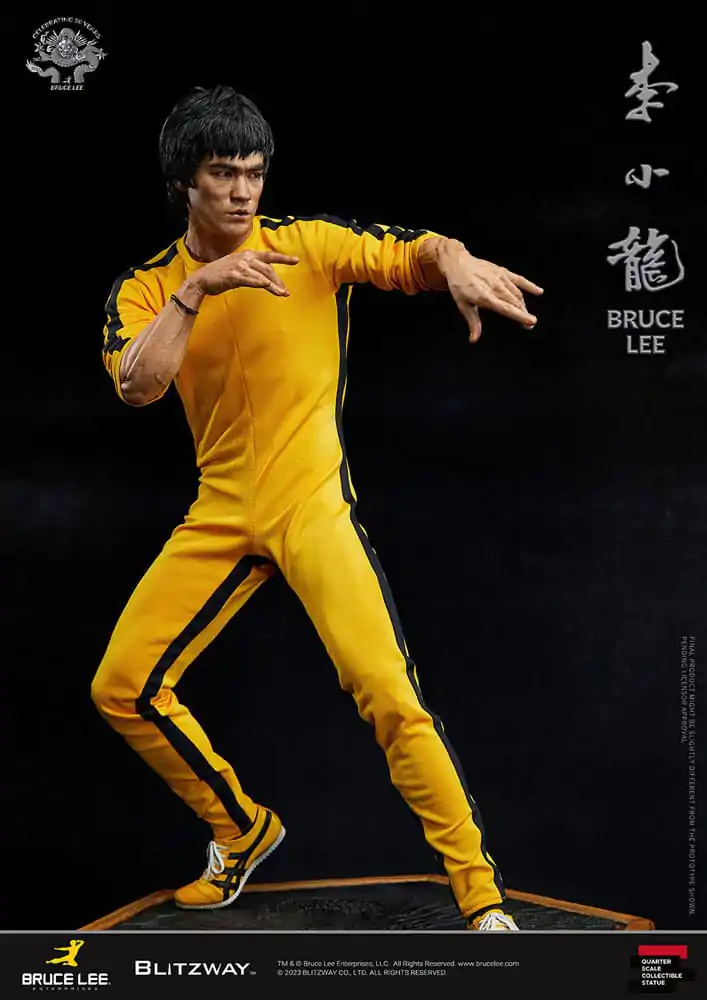 Socha Bruce Lee 1/4 50th Anniversary Tribute 55 cm produktová fotografia